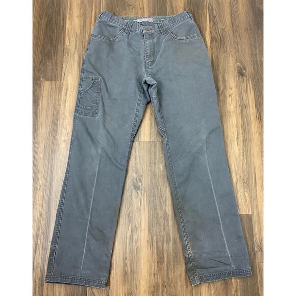 Men Arborwear Ground canvas utility cotton work chino pants, 35x33 - Picture 1 of 6